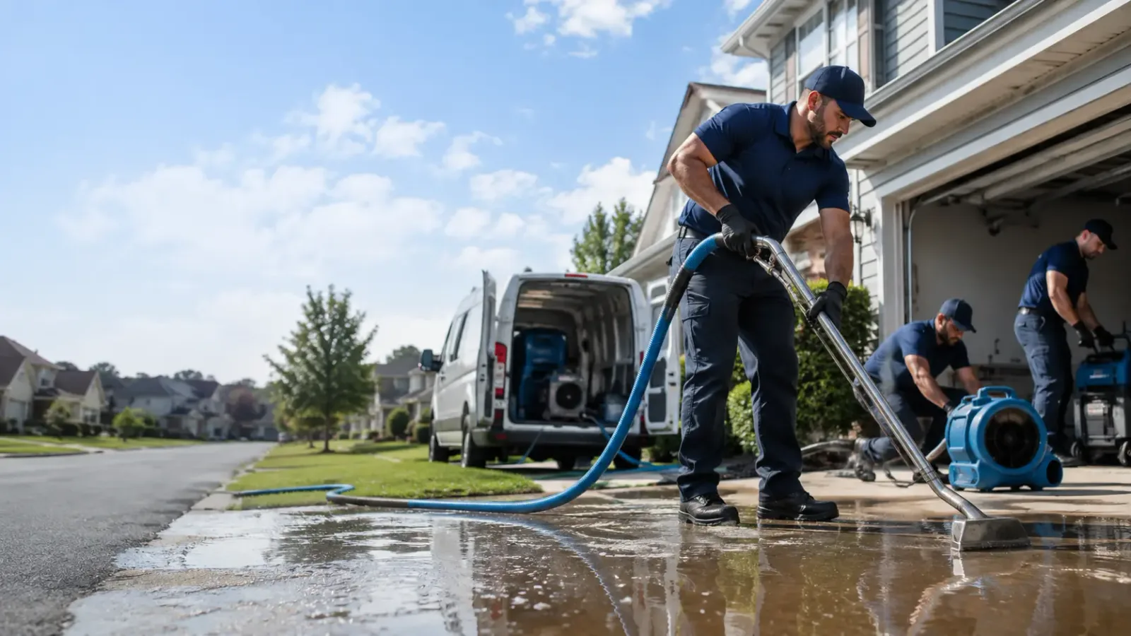 Flood Damage Restoration in Glenhaven, CA